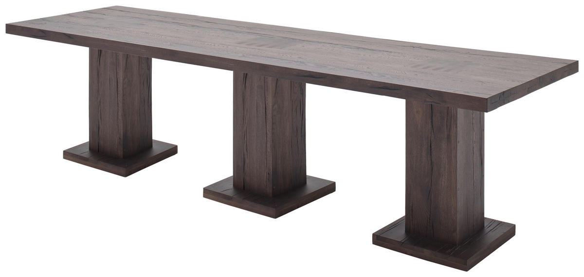 ESSTISCH Eiche massiv rechteckig  - KONVENTIONELL, Holz (300/120/76cm) - Landscape