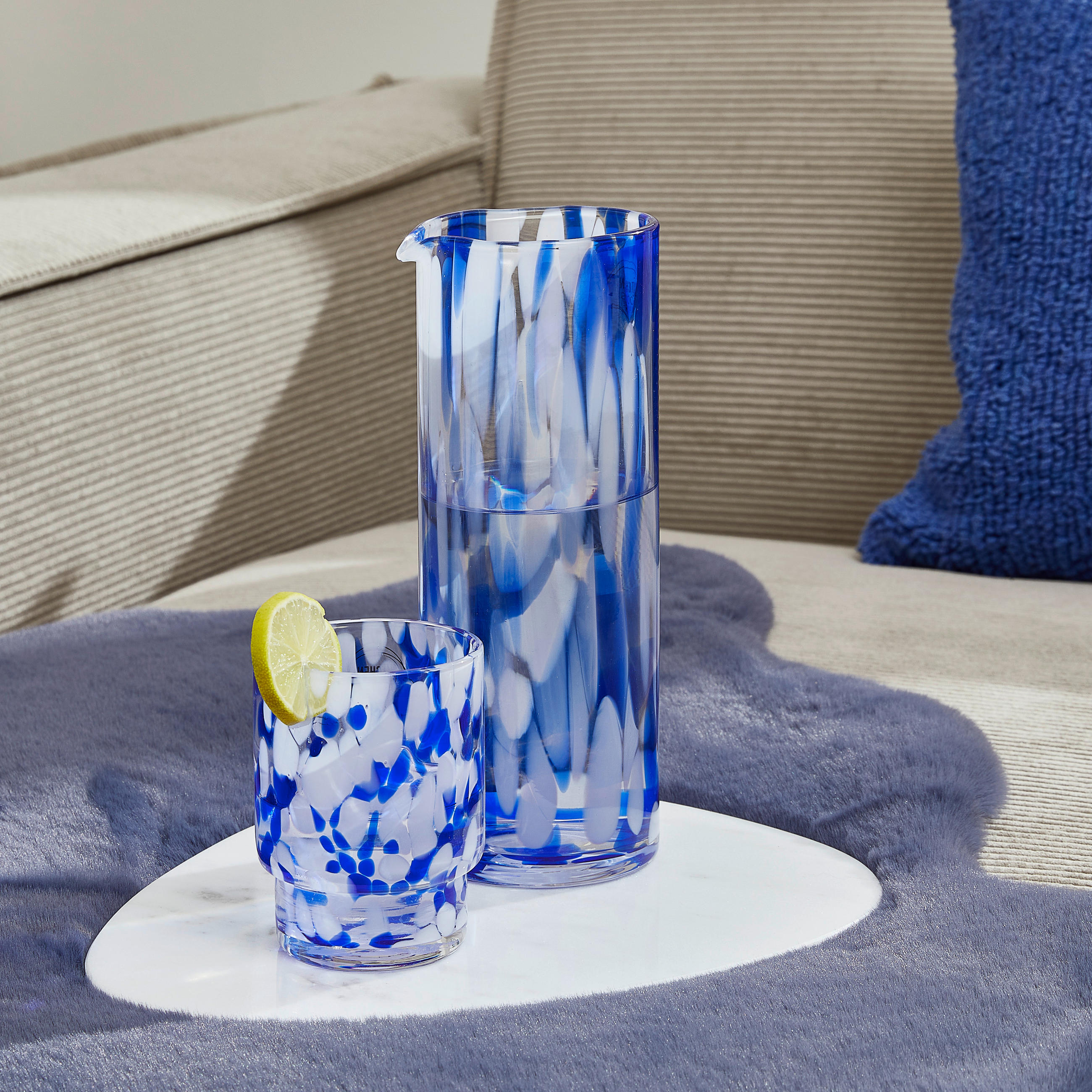 KLUBOVÝ TANIER, kameň, 30/25 cm - biela, Basics, kameň (30/25cm) - Ambia Home