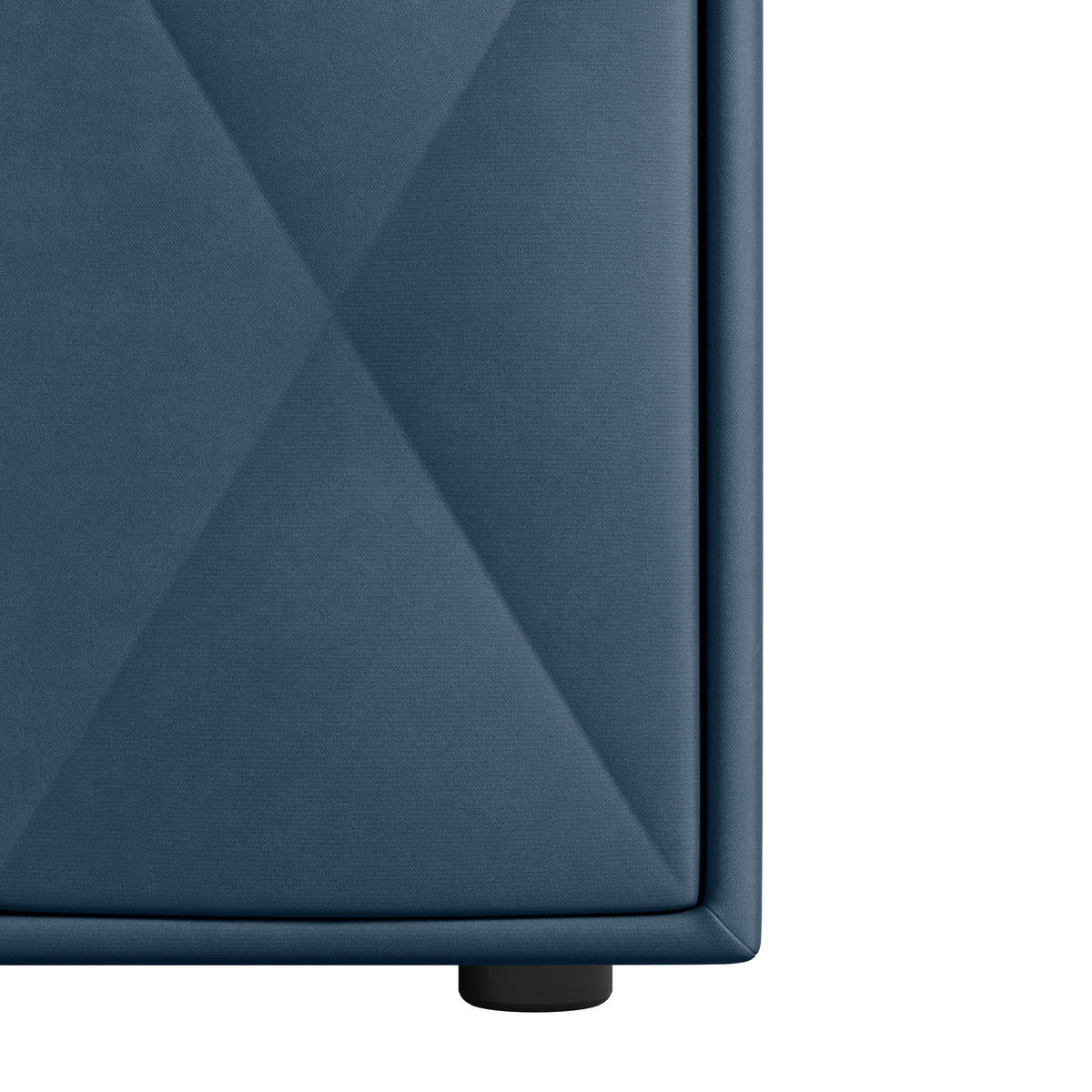 BOXSPRINGBETT 180/200 cm  in Blau  - Blau, Modern, Holz/Kunststoff (180/200cm) - MID.YOU