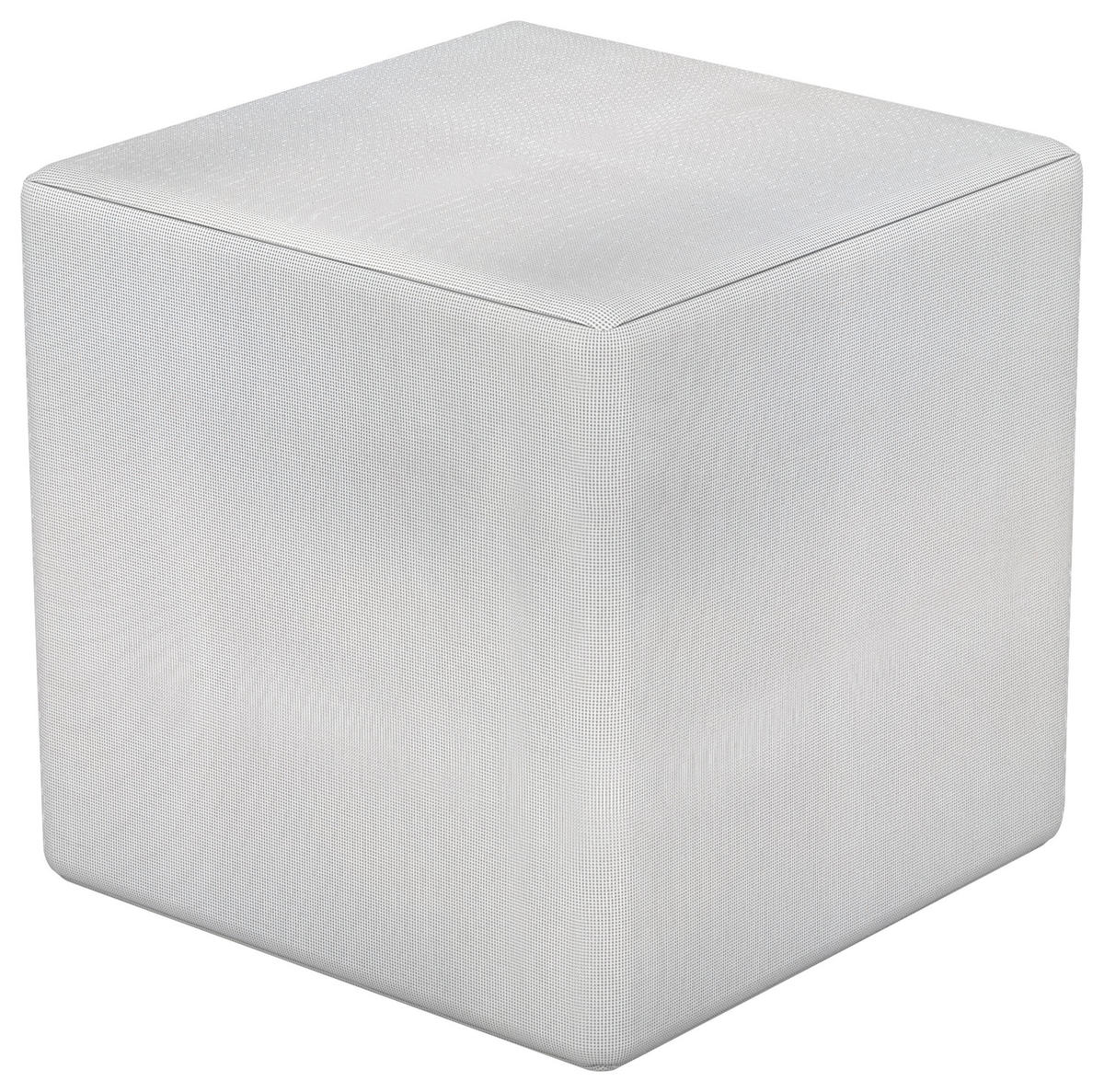 SITZWÜRFEL in Hellgrau Textil Hellgrau  - Hellgrau, Basics, Textil (42/42/42cm)