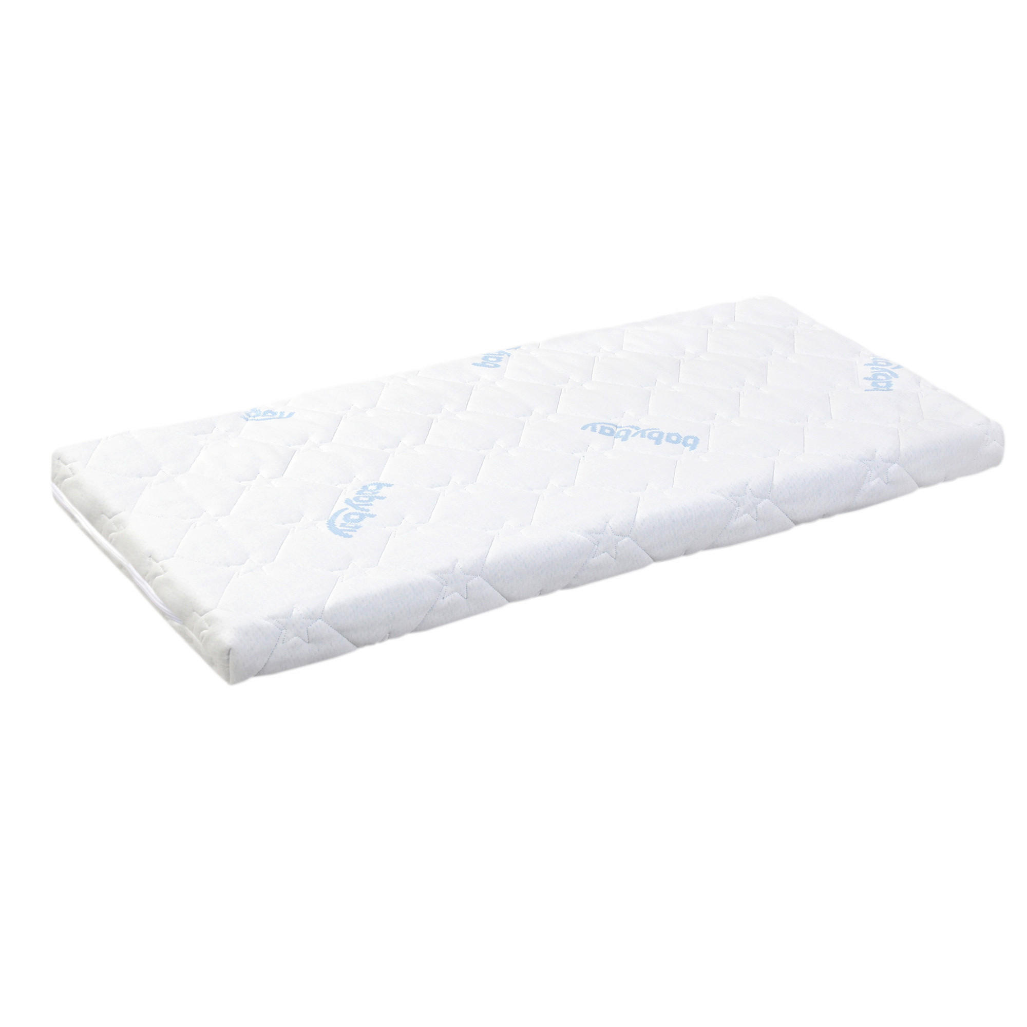 MATRATZENBEZUG    - Weiß, Basics (81/39,5/5cm) - Babybay