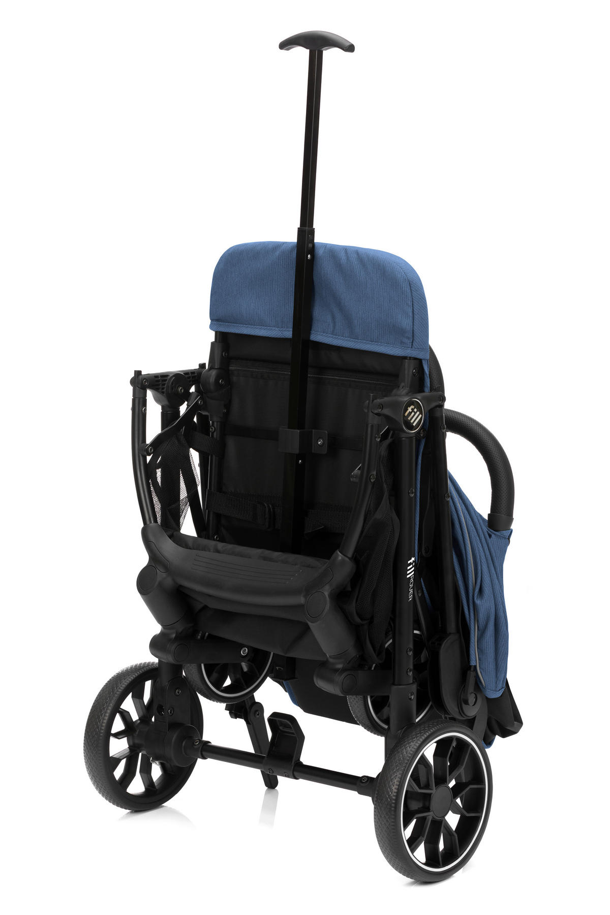 BUGGY  - Pastellblau/Schwarz, Basics, Textil/Metall (85/53/103cm) - Fillikid