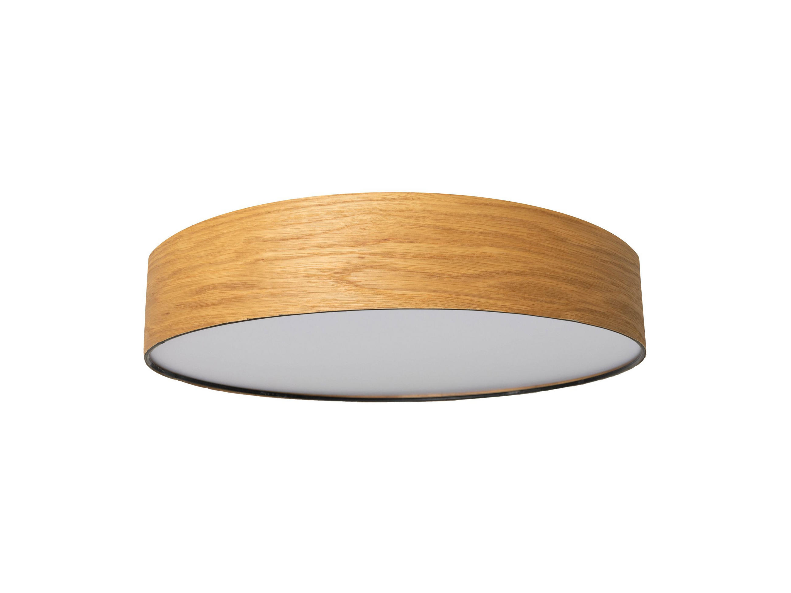 TAKLAMPA Nottingham 50/13 cm  - vit/ekfärgad, Klassisk, metall/trä (50/13cm) - Novel