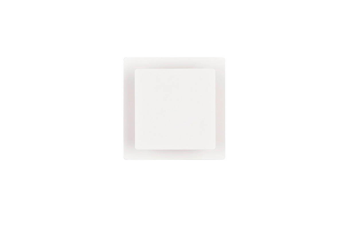 LED-WANDLEUCHTE - Weiss, Design, Metall (18/18/7.2cm) - Trio Leuchten