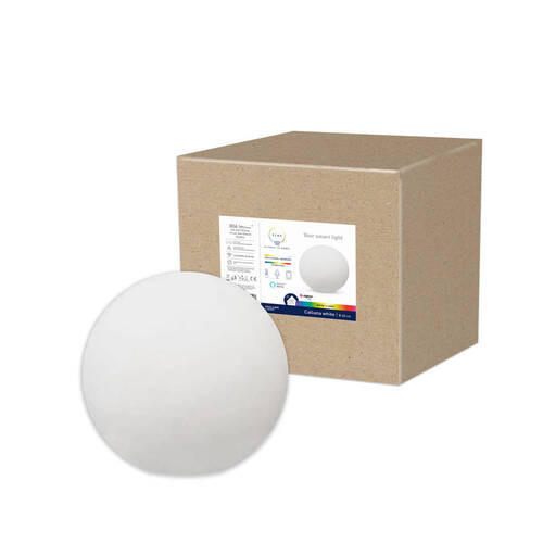 AUßENKUGELLEUCHTE TINT 30 cm  - Weiß, Basics, Kunststoff (30cm) - Tint