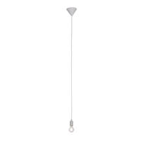 ZÁVĚS PRO SVÍTIDLA,  - bílá, Basics, plast (12,3/120cm) - Boxxx