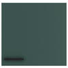 KÜCHENOBERSCHRANK 60/57,6/34,6 cm  in Anthrazit, Dunkelgrün  - Dunkelgrün/Anthrazit, Basics, Holzwerkstoff/Metall (60/57,6/34,6cm) - Optifit