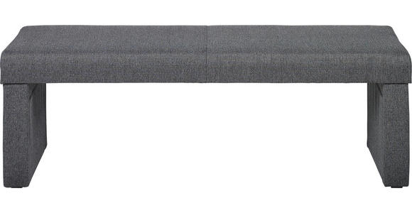 SITZBANK in Textil Grau  - Grau, KONVENTIONELL, Textil (140/47/48cm) - Carryhome