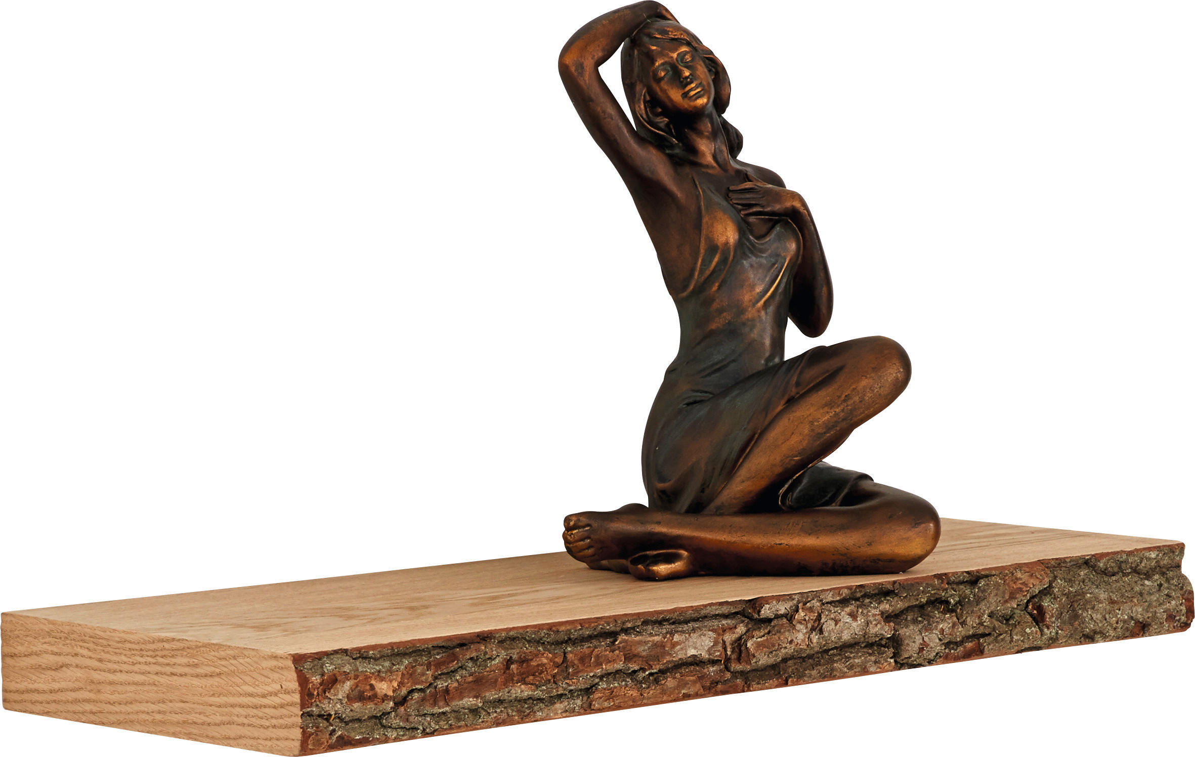 Wandboard in Naturfarben, Eichefarben