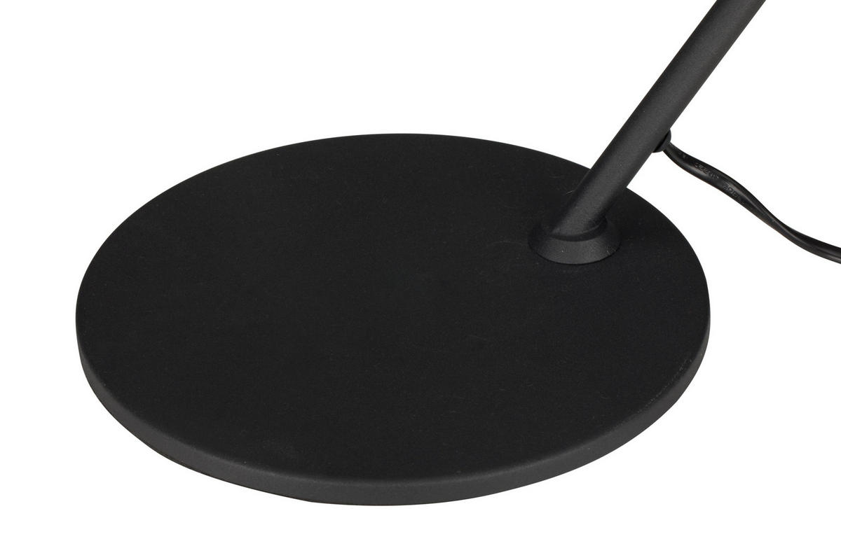 TISCHLEUCHTE 45/20/30-60 cm   - Schwarz, Design, Metall (45/20/30-60cm) - Novel