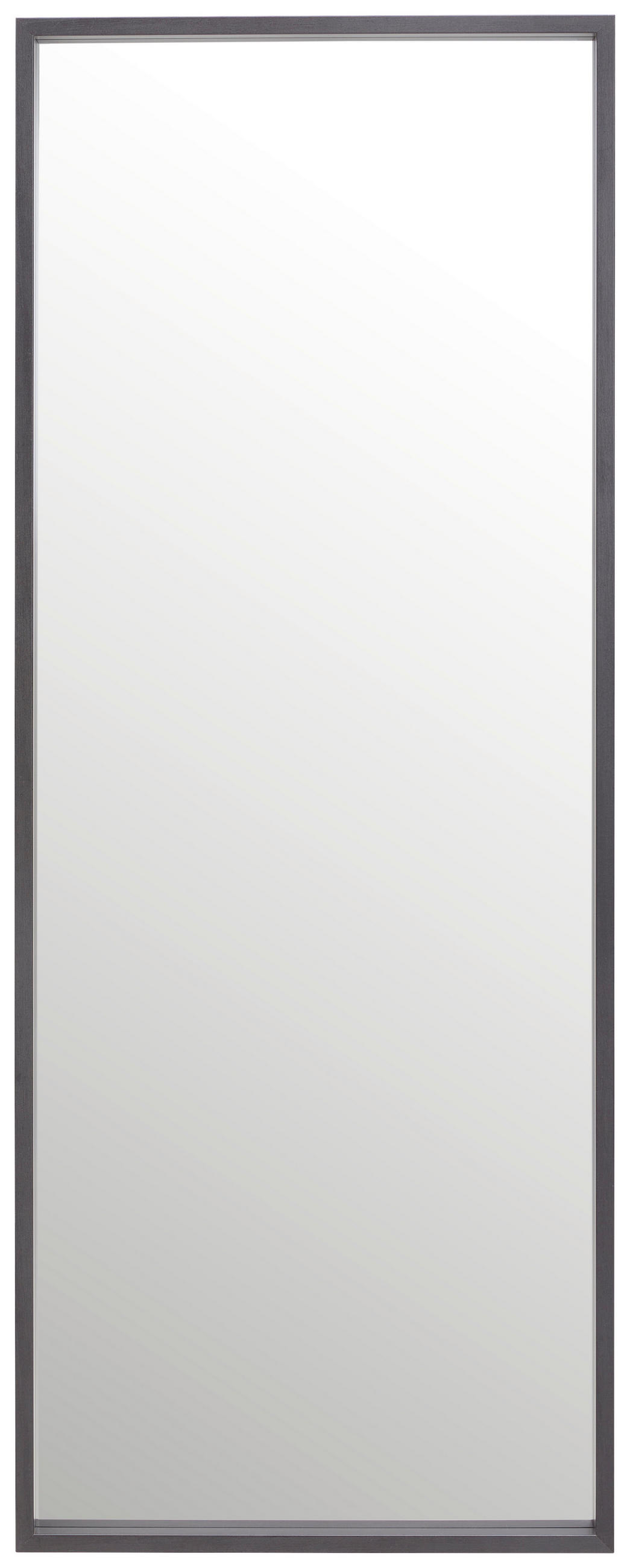 WANDSPIEGEL 70/180/4 cm    in rechteckig  - Schwarz, Design, Glas/Holzwerkstoff (70/180/4cm)