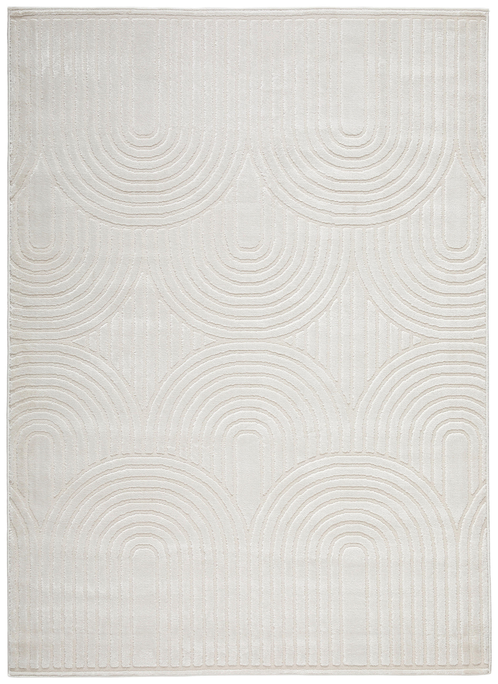 WEBTEPPICH 200/280 cm Weiß  - Weiß, Design, Kunststoff/Textil (200/280cm) - Novel