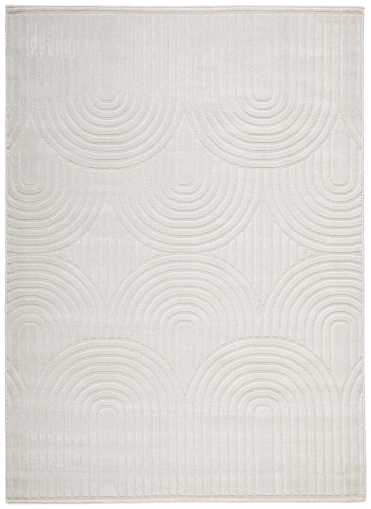 WEBTEPPICH 200/280 cm Weiß  - Weiß, Design, Kunststoff/Textil (200/280cm) - Novel