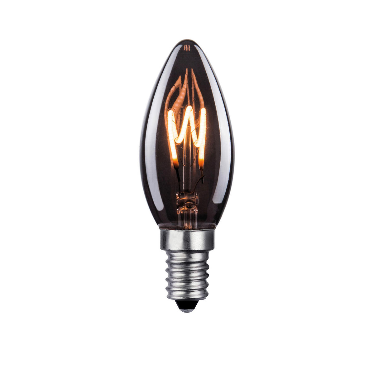 LJUSKÄLLA E14 2 W   - grå, Basics, glas (3,5/10,40cm)