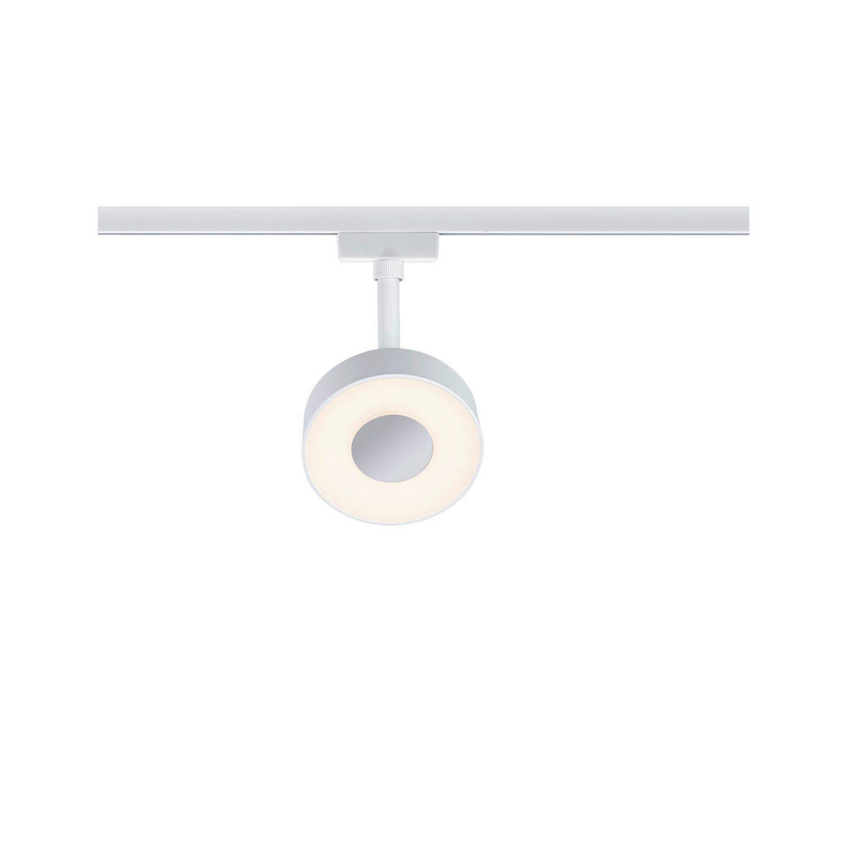 SCHIENENSYSTEM-STRAHLER - Weiß, Basics, Kunststoff/Metall (10/13,5cm) - Paulmann