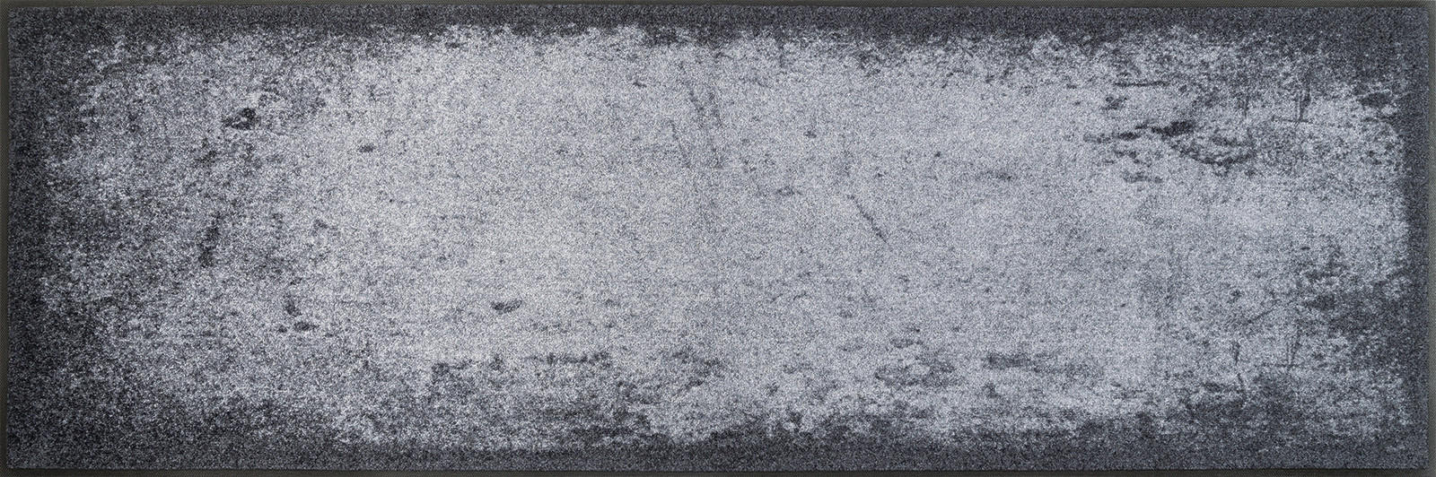 LÄUFER 60/180 cm Shades of Grey  - Anthrazit/Grau, KONVENTIONELL, Kunststoff/Textil (60/180cm) - wash+dry