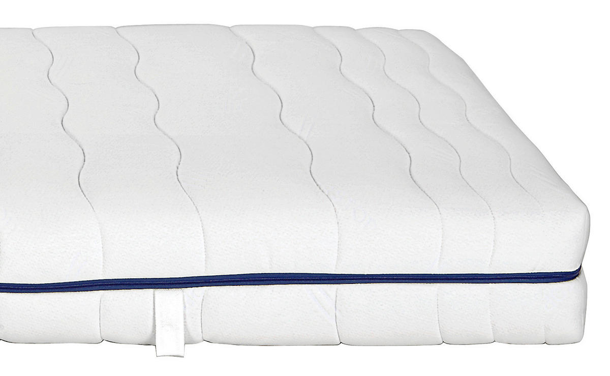 WENDEMATRATZE H2+H3 140/200 cm Höhe ca. 23 cm 7 -Zonen - Weiß, Basics, Textil (140/200cm) - Livetastic