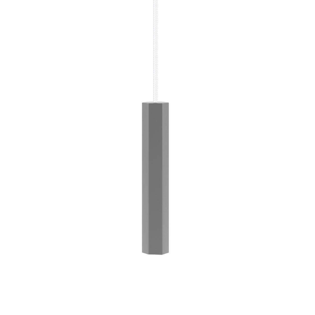 ZÁVĚSNÉ SVÍTIDLO, 52/3,4/150 cm  - šedá, Design, dřevo (52/3,4/150cm)