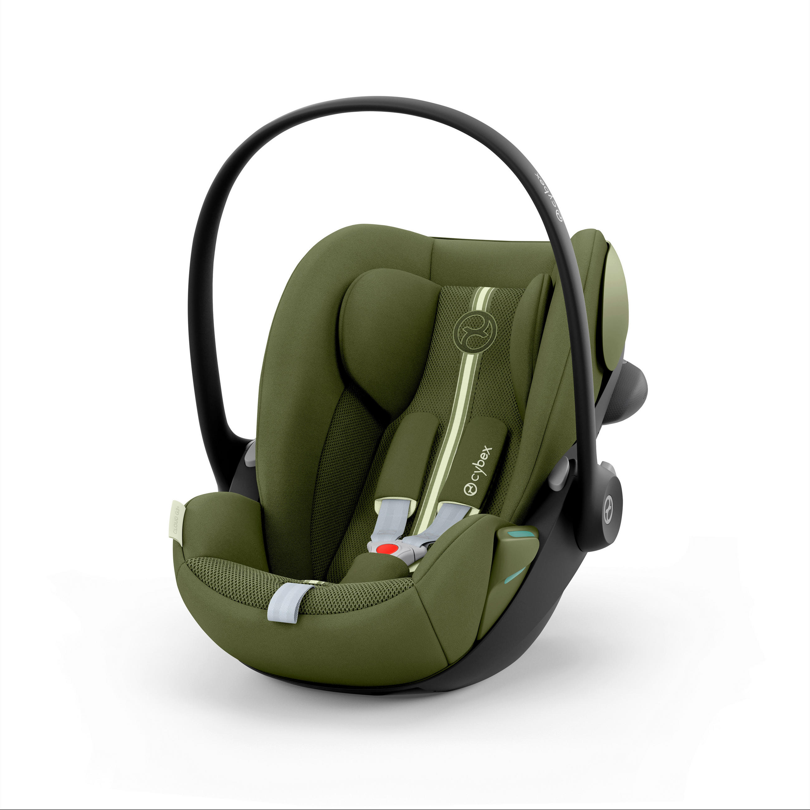 BABYSCHALE  Cloud G3 Plus Moss Green Moss Green  - Khaki, Basics, Kunststoff/Textil (68-72/43,5/35,5-59,5cm) - cybex GOLD