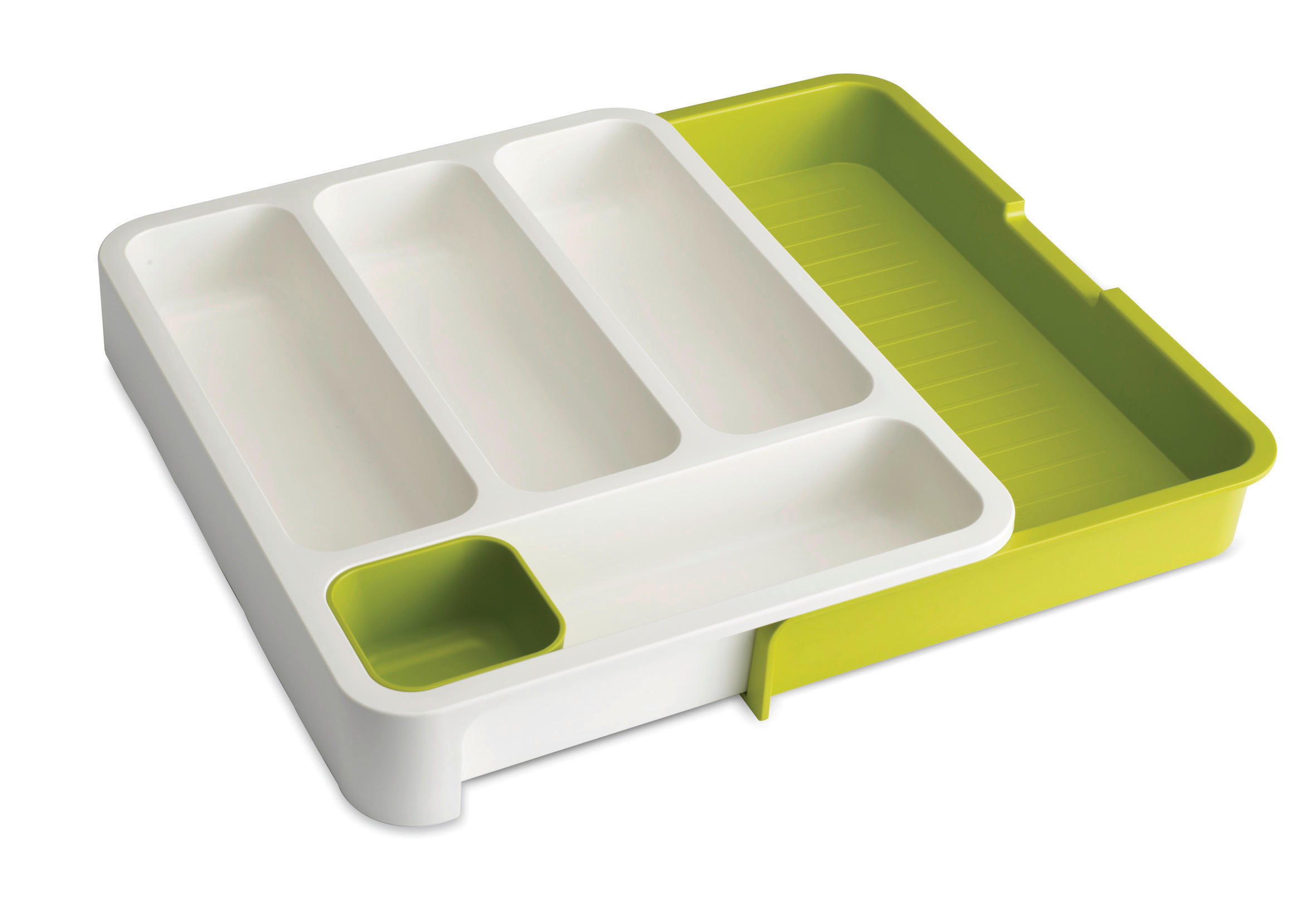 ULOŽAK ZA PRIBOR ZA JELO  - bijela/zelena, Basics, plastika (37/27,8/5,3cm) - Joseph Joseph