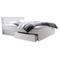 STAURAUMBETT 140/200 cm  in Weiß  - Weiß, KONVENTIONELL, Holzwerkstoff (140/200cm) - Hasena