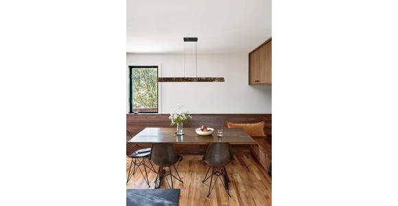 LED-HÄNGELEUCHTE Oxira 110/7/120 cm  - Multicolor/Schwarz, Design, Kunststoff/Metall (110/7/120cm) - Dieter Knoll