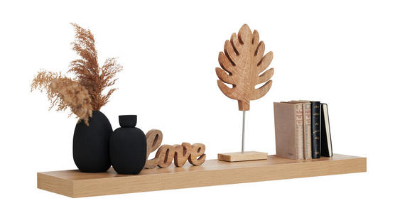 WANDBOARD in 110/5/25 cm Eiche Artisan - Eiche Artisan, Basics, Holzwerkstoff (110/5/25cm) - Xora