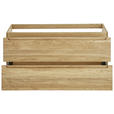 WASCHBECKENUNTERSCHRANK 120/54/46 cm  - Eichefarben, KONVENTIONELL, Holz/Holzwerkstoff (120/54/46cm) - Linea Natura