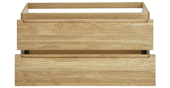 WASCHBECKENUNTERSCHRANK 120/54/46 cm  - Eichefarben, KONVENTIONELL, Holz/Holzwerkstoff (120/54/46cm) - Linea Natura