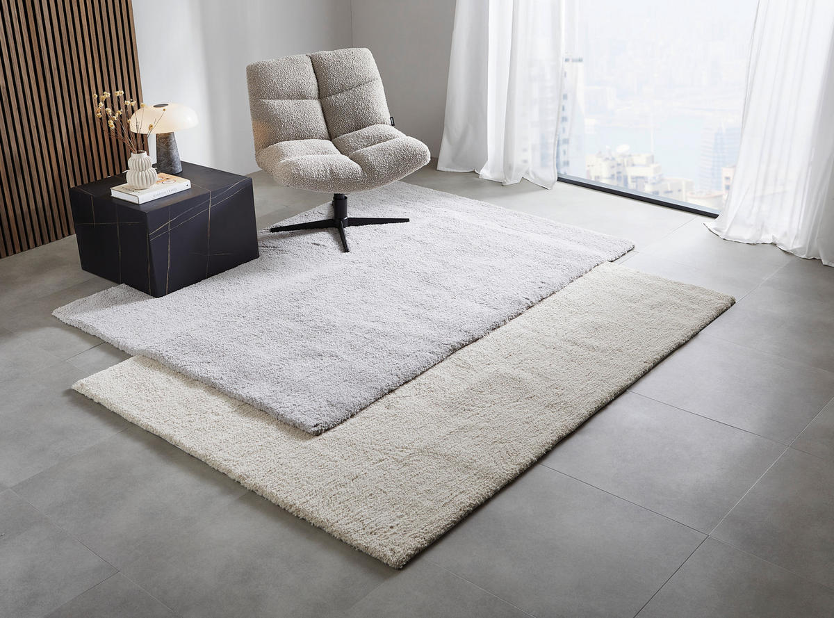 HOCHFLORTEPPICH 200/290 cm Sandfarben, Beige  - Sandfarben/Beige, Design, Textil (200/290cm) - Novel