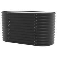 HOCHBEET 82,1/85,8/162,1 cm  - Schwarz, Basics, Metall (82,1/85,8/162,1cm)