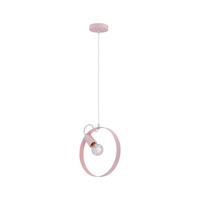 PENDELLAMPA Nexo 3/25/100 cm  - pink, Trend, metall (3/25/100cm)