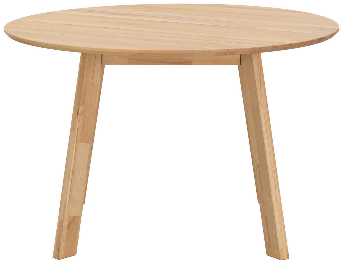 ESSTISCH in Holz 120/120/75 cm  - Kernbuche, Natur, Holz (120/120/75cm) - Livetastic