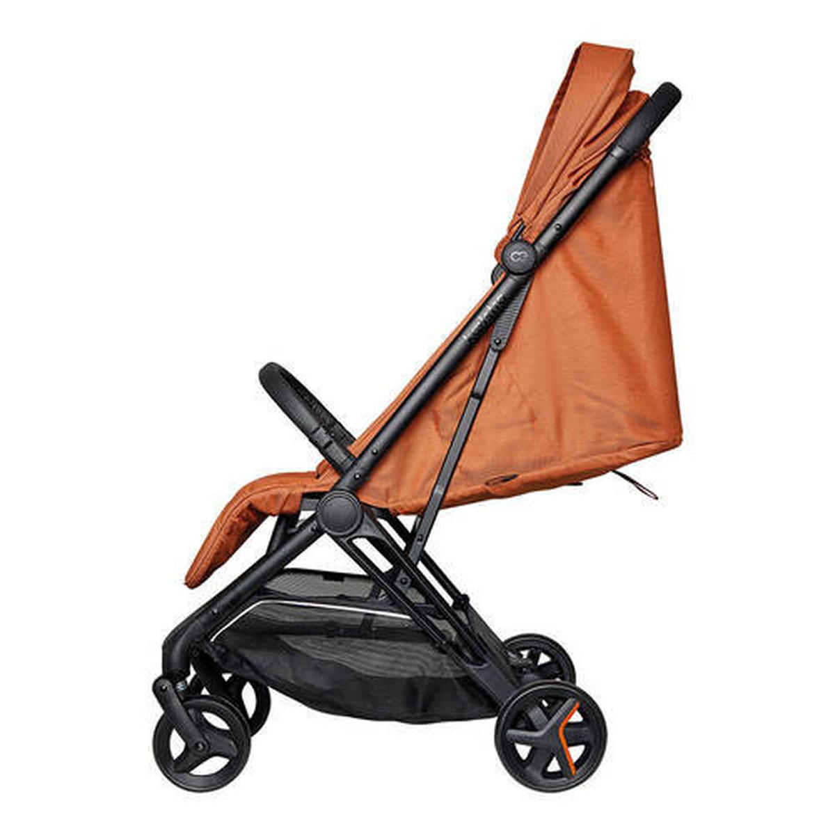 BUGGY RE-ACT  - Schwarz/Kupferfarben, Basics, Kunststoff/Textil (108/85/51,5cm) - Koelstra