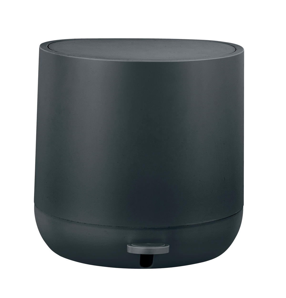 NÁŠĽAPNÝ ODPADKOVÝ KÔŠ, 4,5 l - čierna, Basics, keramika (26/26/24cm) - Schöner Wohnen