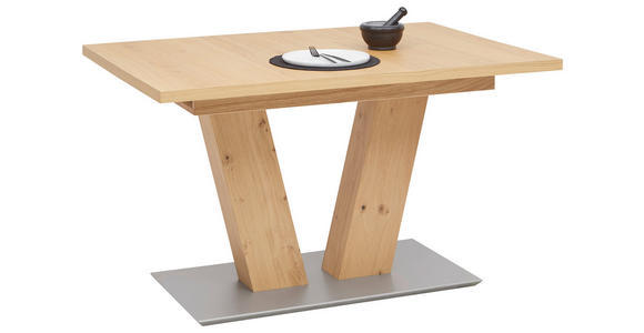 ESSTISCH in Holzwerkstoff 130-178/90/75 cm  - Eichefarben, Design, Holzwerkstoff (130-178/90/75cm) - Dieter Knoll