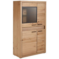 HIGHBOARD  95/163,6/41 cm  - Schwarz, Konventionell, Glas/Holz (95/163,6/41cm) - Cantus