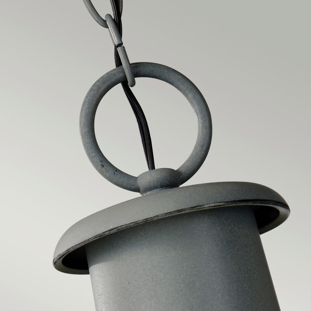 AUSSENHÄNGELEUCHTE - Dunkelgrau, Basics, Glas/Metall (14.6/59cm) - Elstead Lighting
