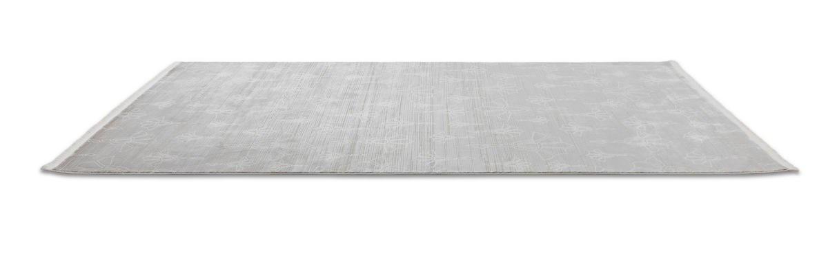 WEBTEPPICH 140/200 cm New Cornflower Silberfarben rechteckig  - Silberfarben, Basics, Textil (140/200cm) - Joop!