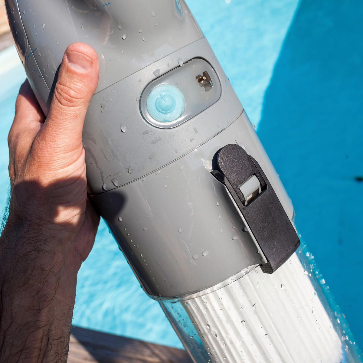 POOLSAUGER VCB50P 2021  - Grau, KONVENTIONELL, Kunststoff (87/30/21cm) - Gre