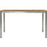 GARTENTISCH Holz, Metall Edelstahlfarben, Teakfarben - Edelstahlfarben/Teakfarben, Design, Holz/Metall (180/100/75cm) - ZEBRA SÜD