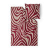 BETTWÄSCHE Makosatin 135/200 cm  - Bordeaux/Beige, Basics, Textil (135/200cm) - S. Oliver