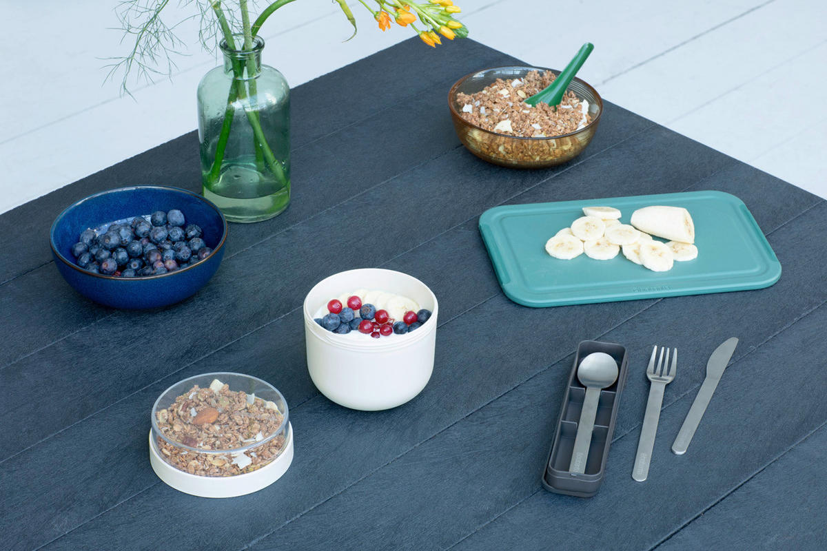 LUNCHBOX 0,5 l  - Hellgrau, Basics, Kunststoff (11/11.1/11cm) - Brabantia