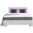 BOXSPRINGBETT 160/200 cm in Weiß, Hellgrau - Silberfarben/Hellgrau, KONVENTIONELL, Holz/Textil (160/200cm) - Voleo BOXSPRINGBETT 160/200 cm in Weiß, Hellgrau - Silberfarben/Hellgrau, KONVENTIONELL, Holz/Textil (160/200cm) - Voleo