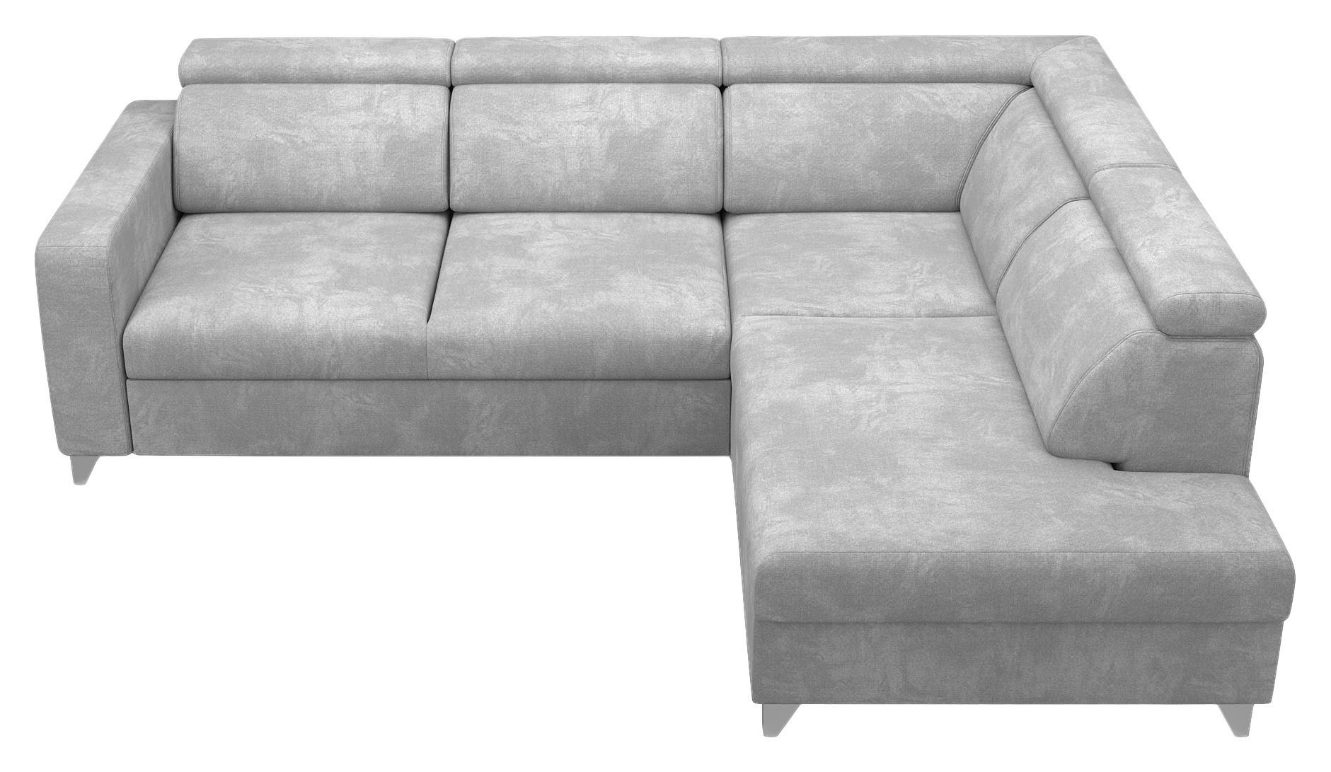 ECKSCHLAFSOFA Beige  - Beige, Design, Textil (250/174cm) - MID.YOU