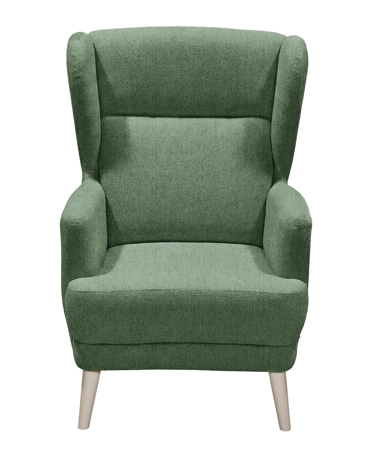 SESSEL in Mikrovelours Dunkelgrün  - Kaschmir/Dunkelgrün, MODERN, Holz/Textil (74/106/94cm) - MID.YOU