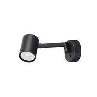 WANDLEUCHTE Snow   - Schwarz, KONVENTIONELL, Metall (8/8/21cm)