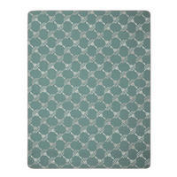 WOHNDECKE CORNFLOWER ALLOVER 150/200 cm  - Türkis, Design, Textil (150/200cm) - Joop!