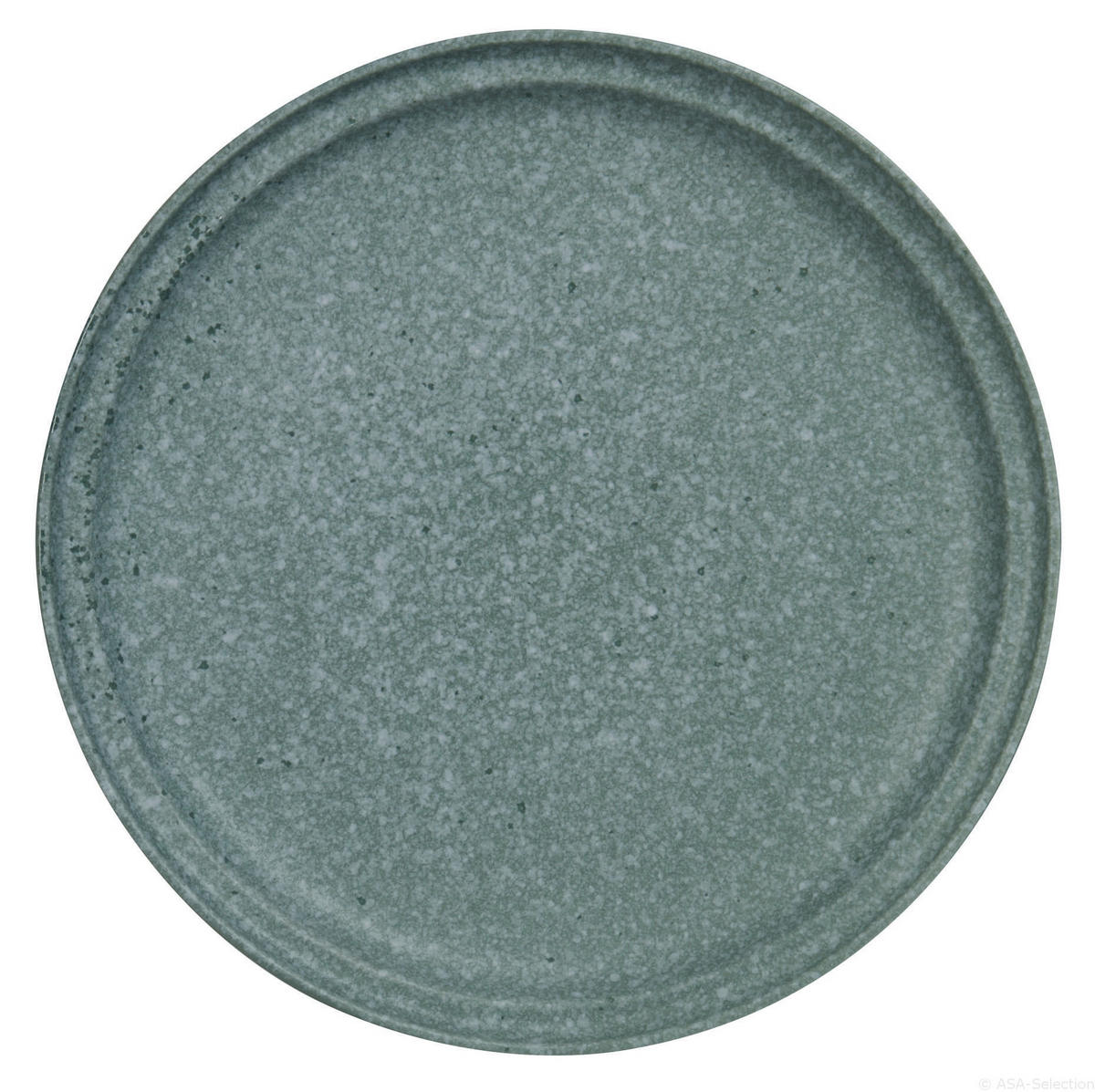 SPEISETELLER Blau, Grün 26/2,32 cm Nesuto  - Blau/Grün, Basics, Keramik (26/2,32cm) - ASA