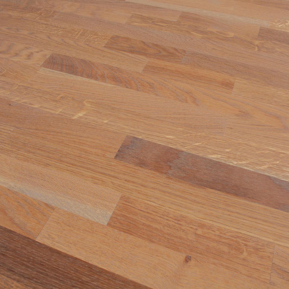 TISCHPLATTE Eiche Grau, Eichefarben  - Eichefarben/Grau, MODERN, Holz (120/120/2,4cm) - Livetastic